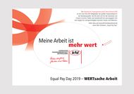 Aufkleber Equal Pay Day 2019